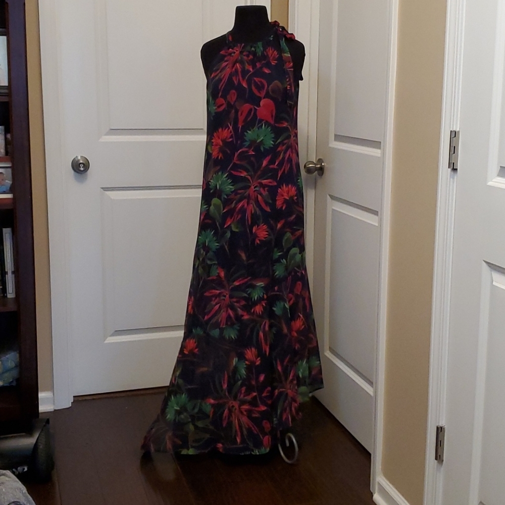 Tropical Floral print dress